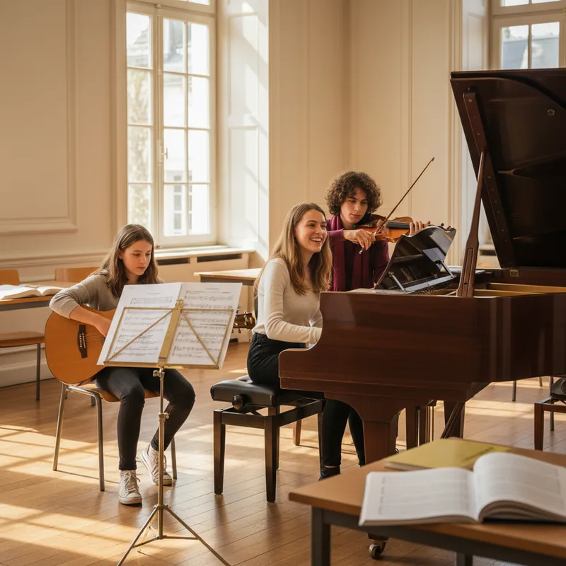 École de musique à Reims : conservatoire, cours particuliers et académies
